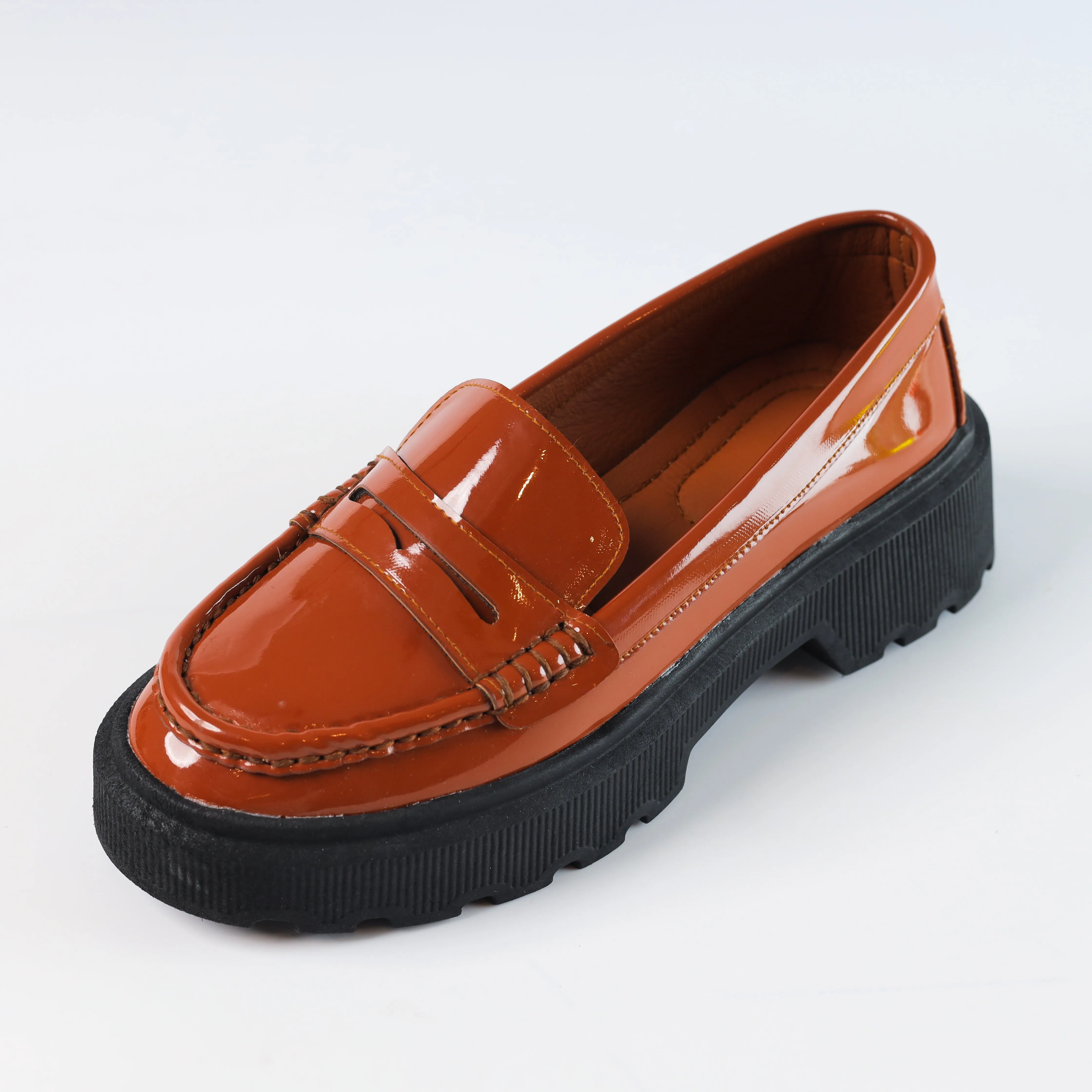Quality Verne Leather Chunky Loafers - Havan