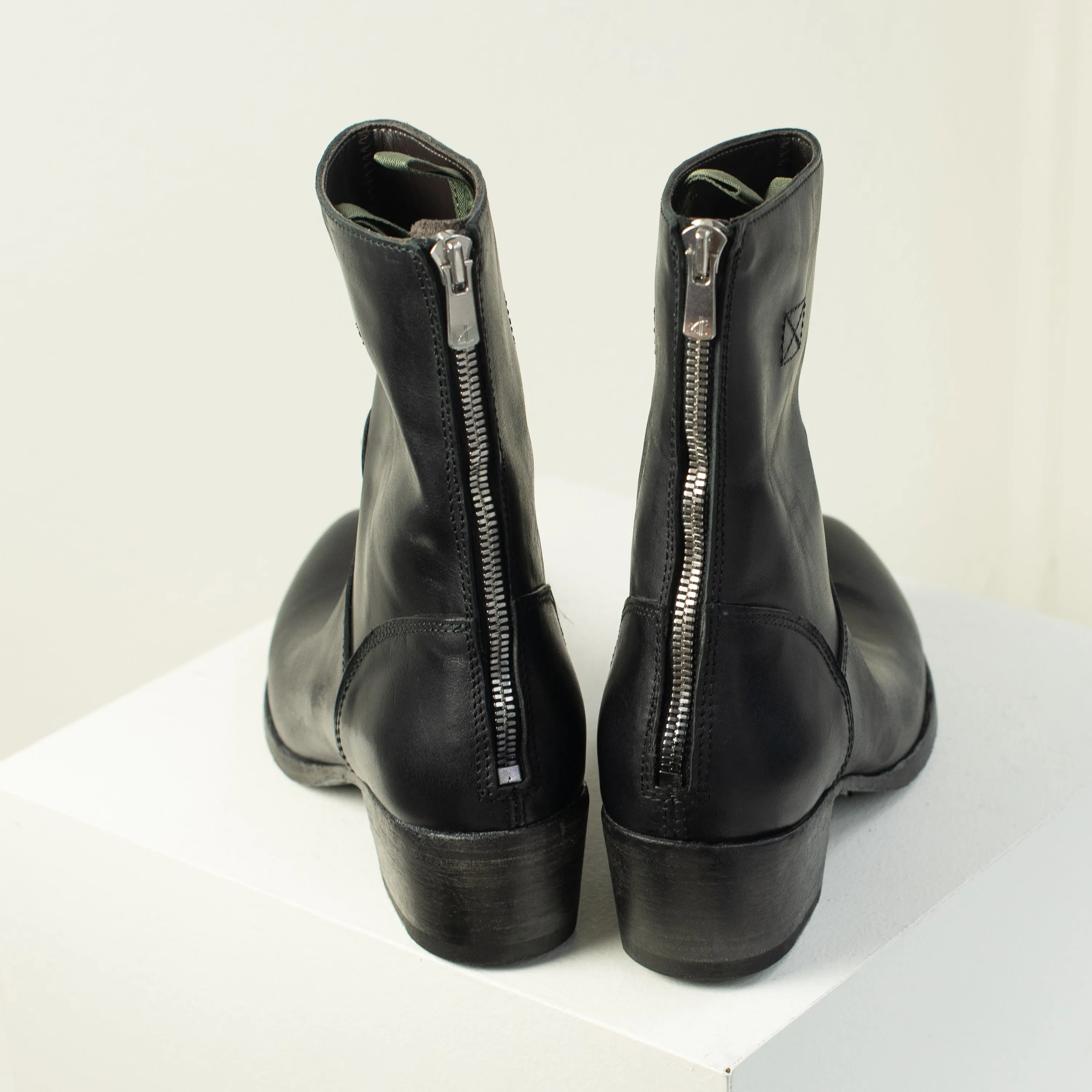 Shoto Mod Cowboy Boot (matte black)