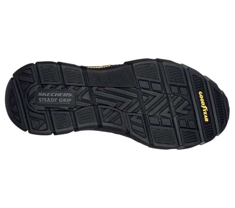 Skechers MEN Relaxed Fit: Respected - Calum Extra Wide Width 204480 (Black)