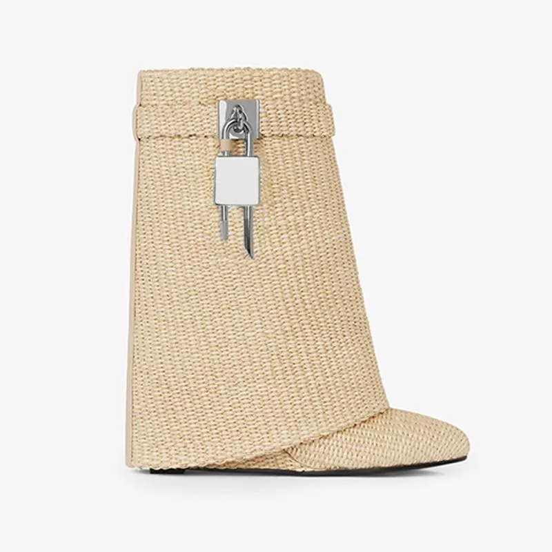 Sophisticated Beige Ankle Boots