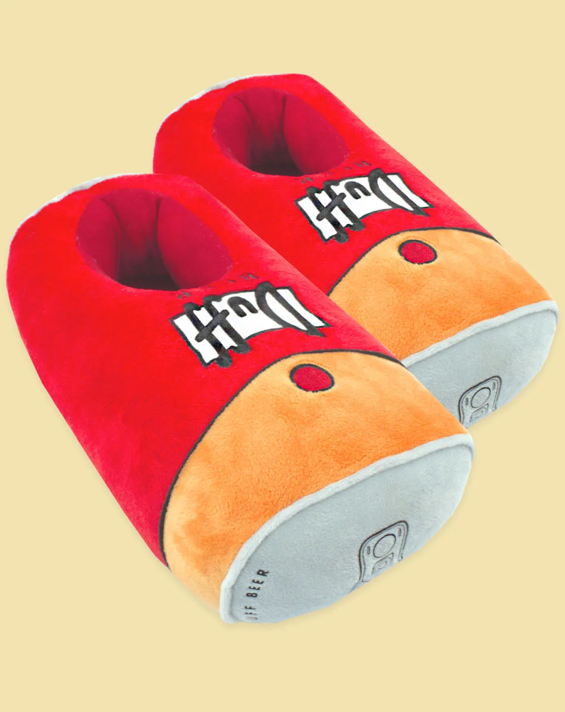 The Simpsons Duff Beer Men's Novelty 3D Slippers