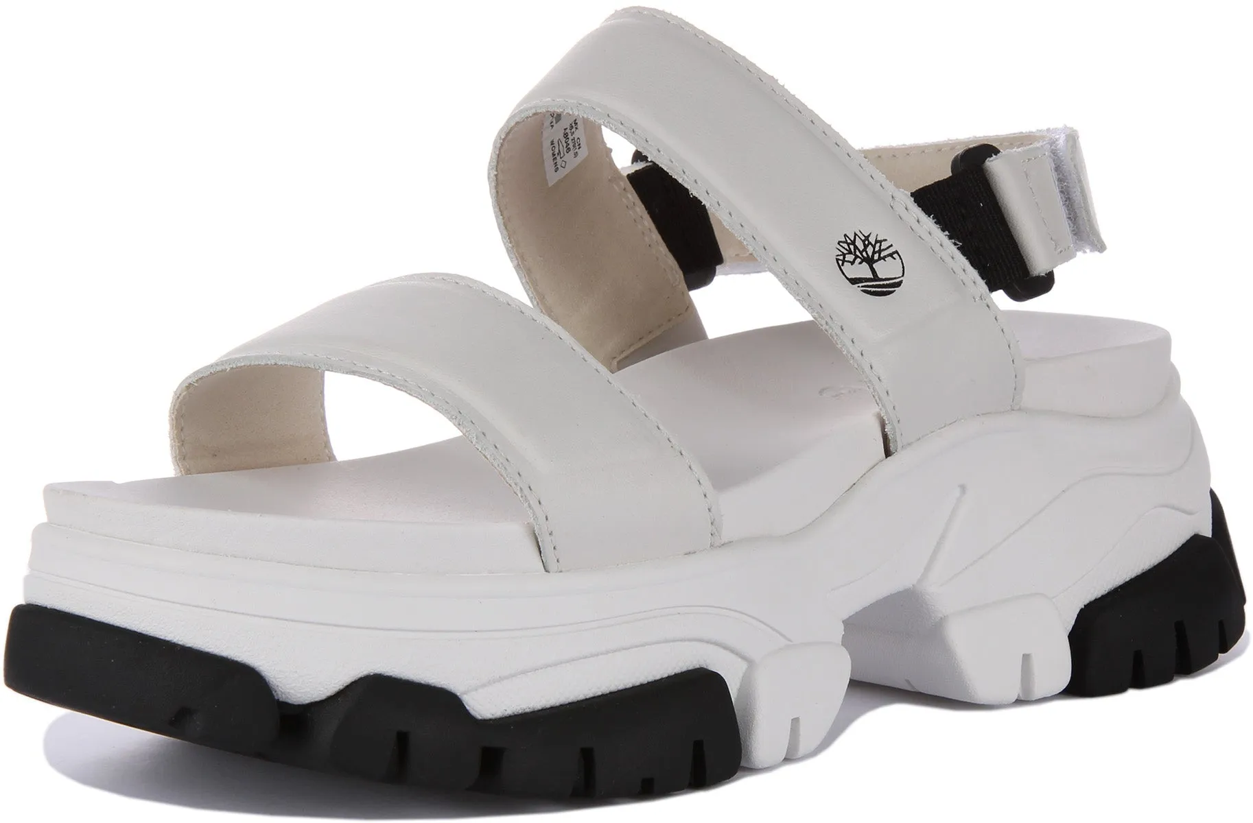 Timberland A5Usm Adley Way In White Platform Sandals