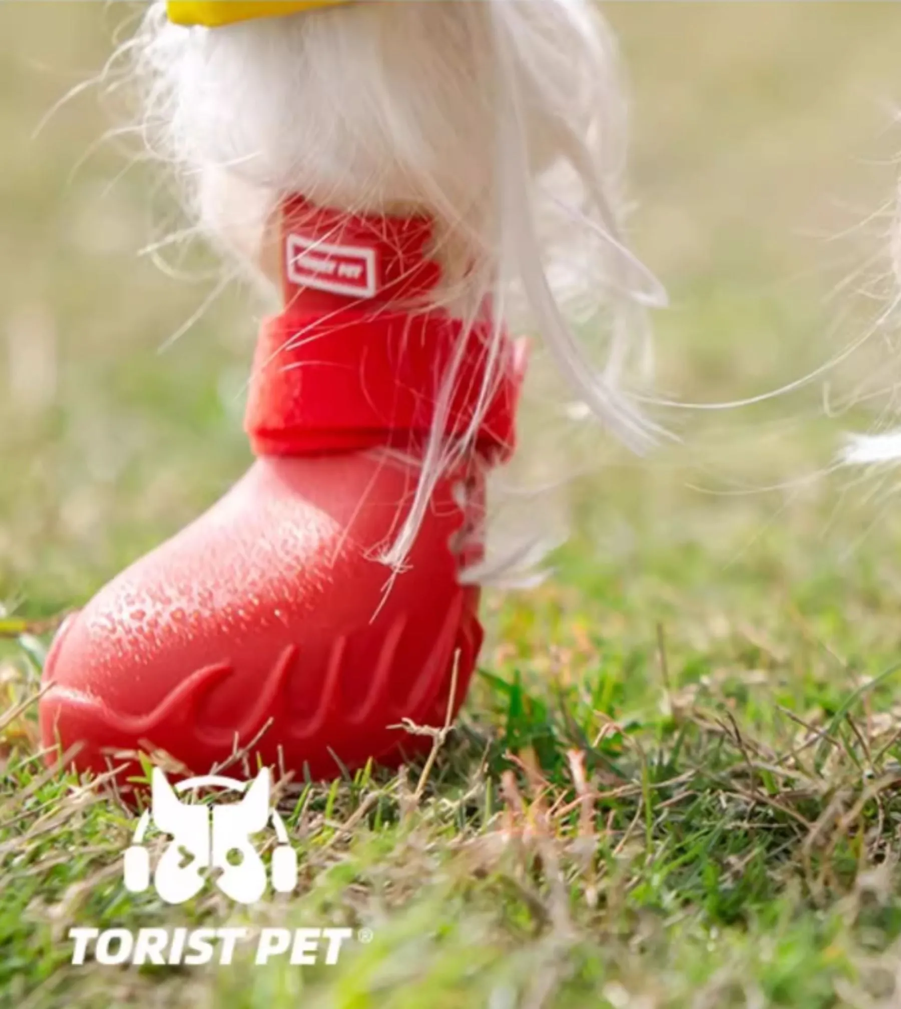 Torist Pet All-Weather Dog Boots (Pepper Red)
