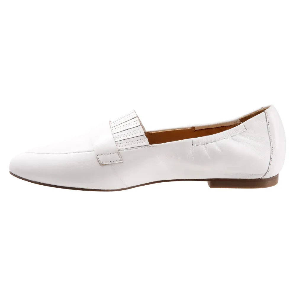 Trotters Emotion White Leather Slip-On (Women's)