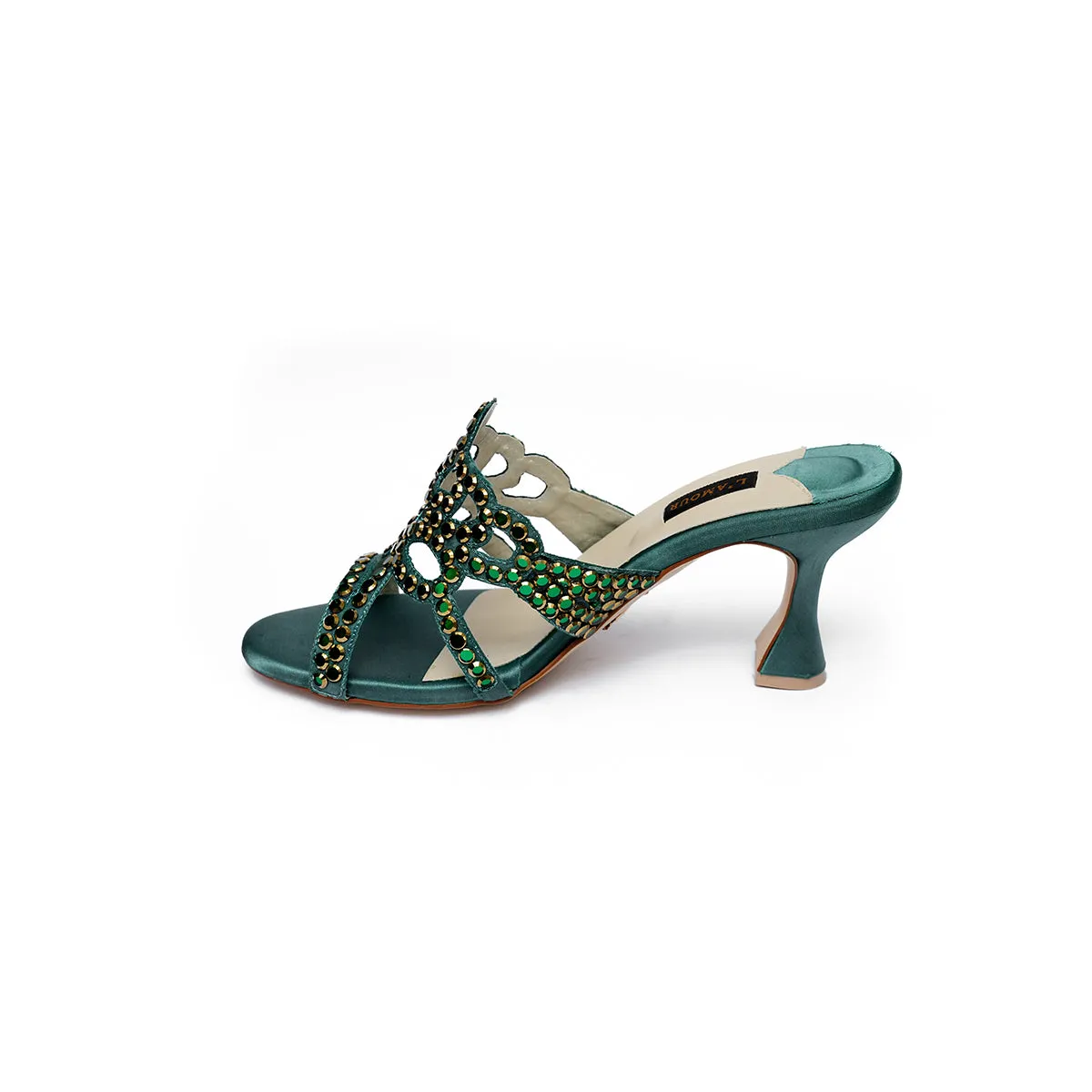Valentina - Green Heels