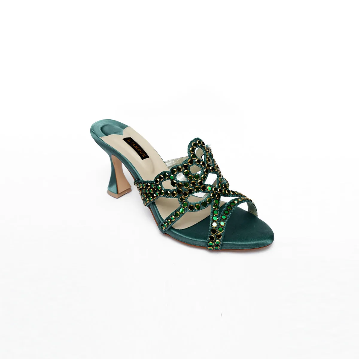Valentina - Green Heels