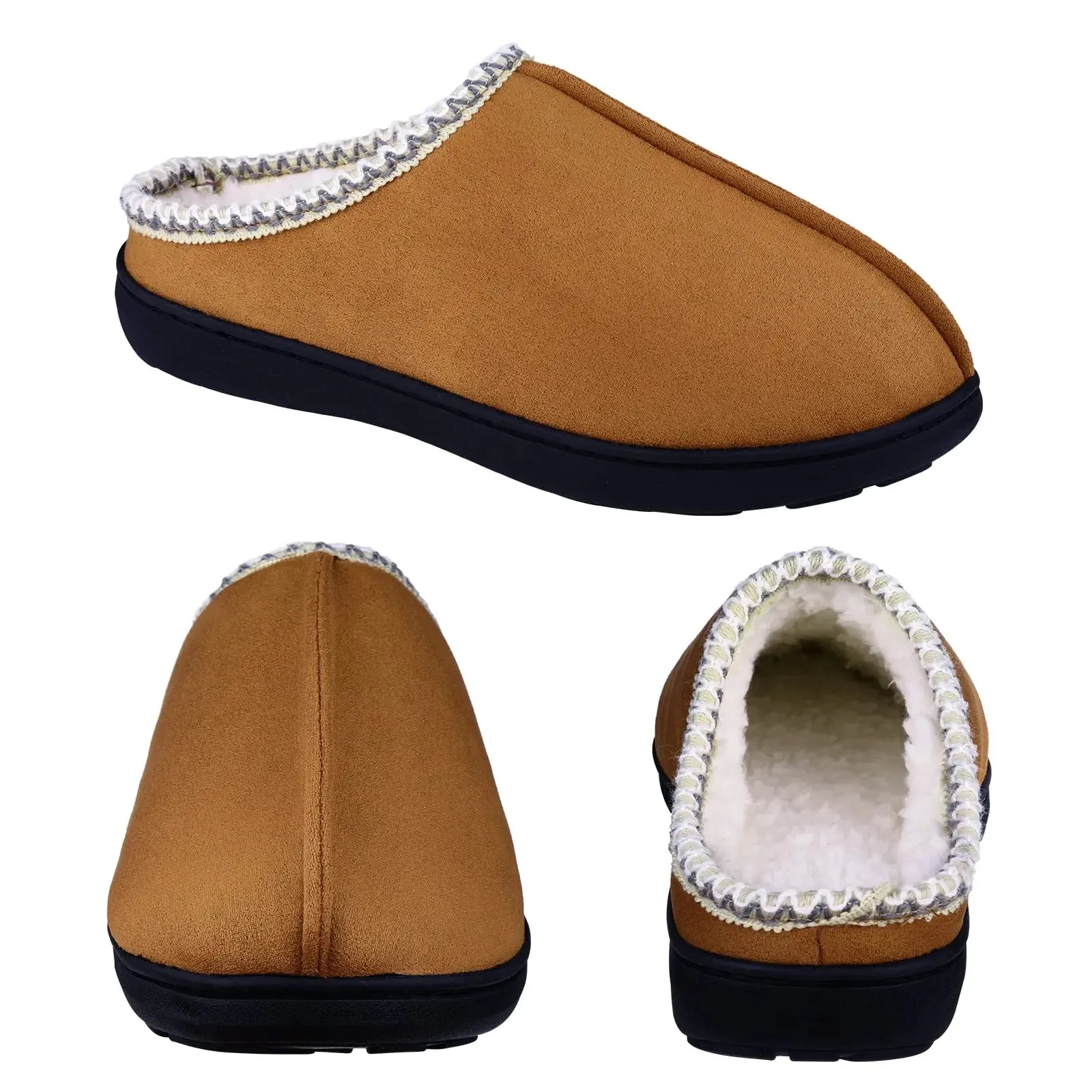Warm Slip-on Home Plush Mules Slippers
