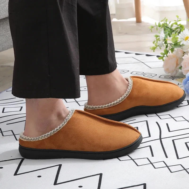 Warm Slip-on Home Plush Mules Slippers