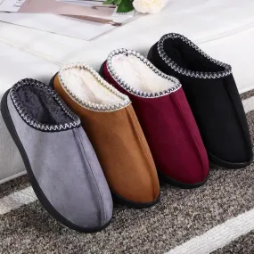 Warm Slip-on Home Plush Mules Slippers