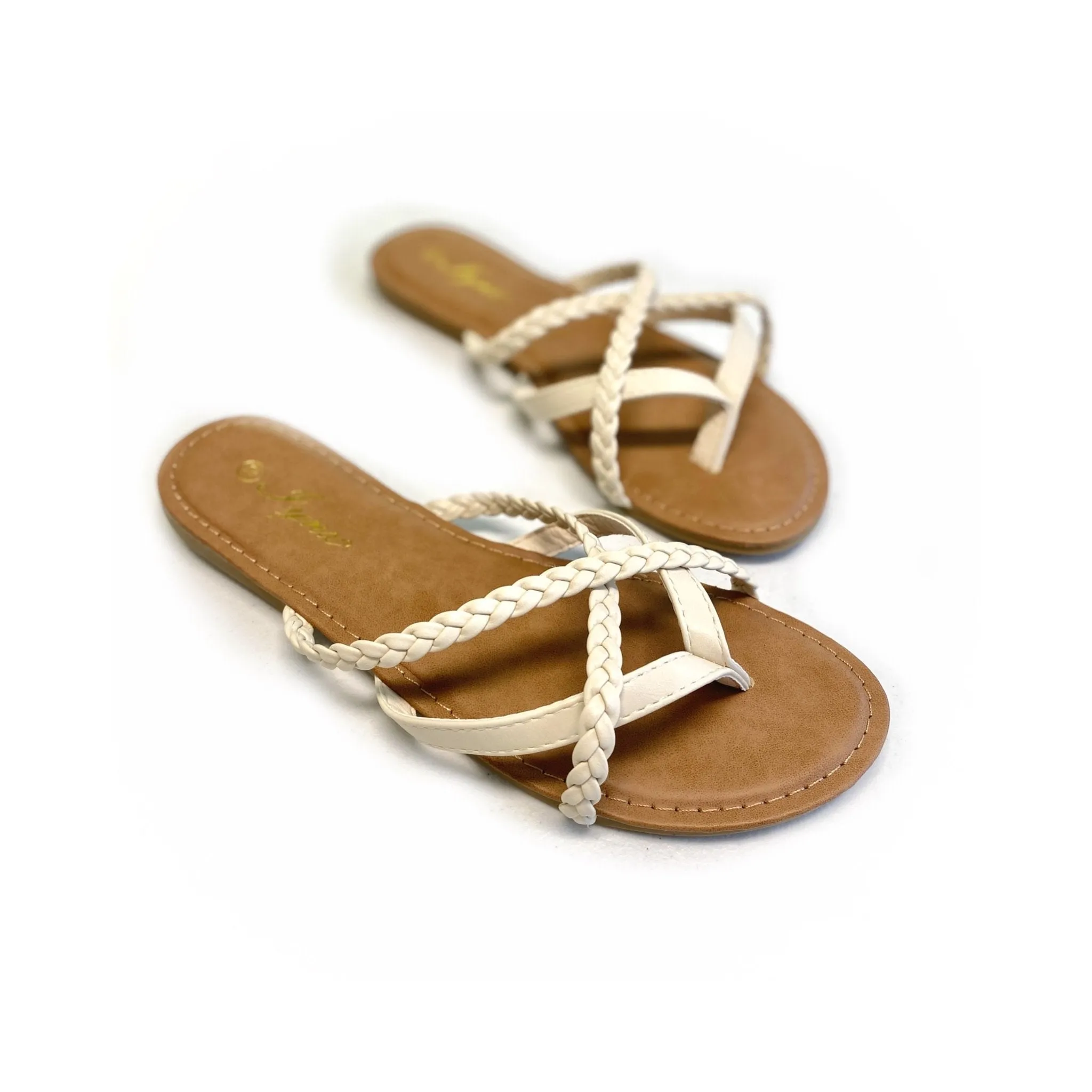 Wear Now Wear Later Beige Sandals